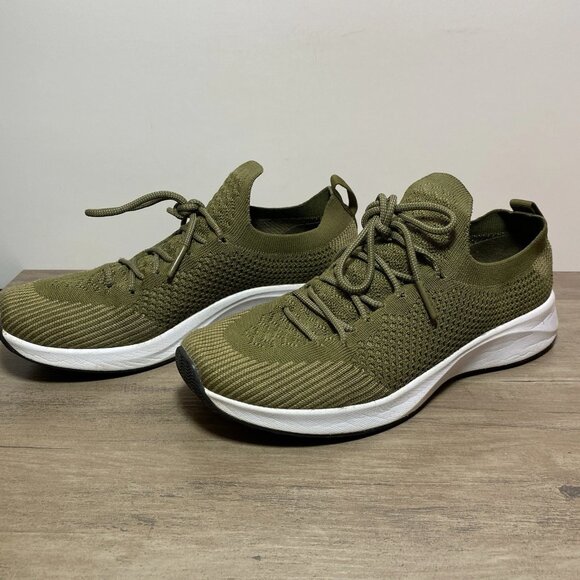 Native AP Mercury Liteknit Sneakers Shoes Men 7 Woman 9 Forest Green - Picture 3 of 7